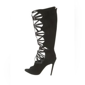 Alejandro Ingelmo Suede Mid-Calf Boots